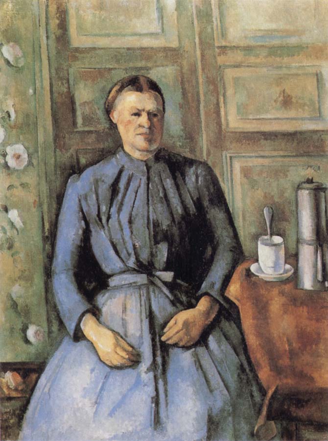 Woman with Coffee Pot